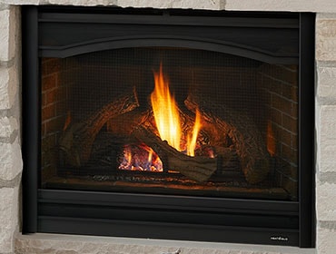 8000 series gas fireplace