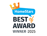 HomeStars Best of Award Winner 2025
