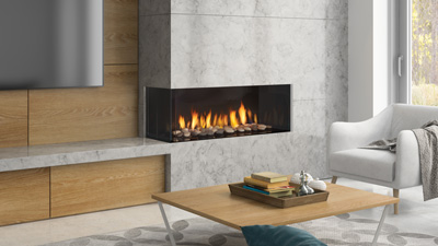 Chicago Corner 40LE Gas Fireplace