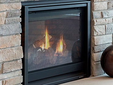 st-36tr & st-36trb see-through gas fireplaces